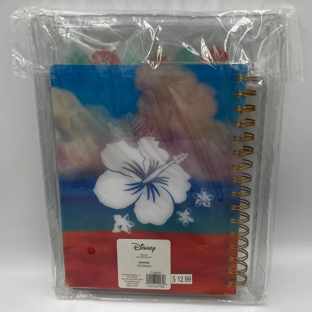 Disney Stitch Elvis Theme Journal 144-Sheet Notebook